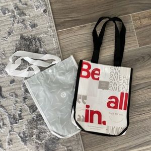 Lulu lemon reusable bags!